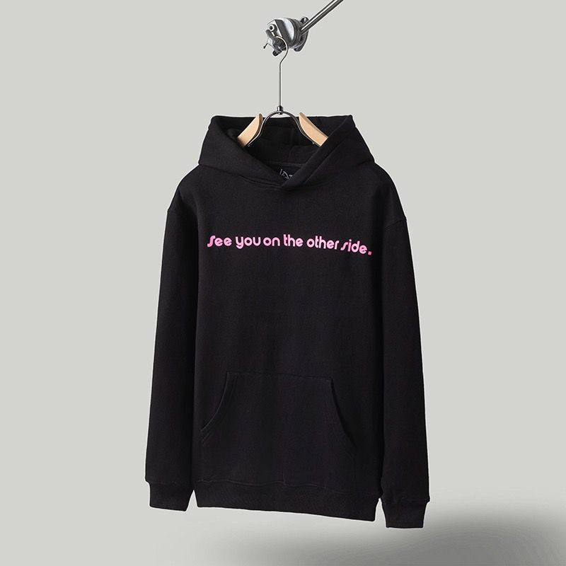 1:1 New brown with colorful print hoodie