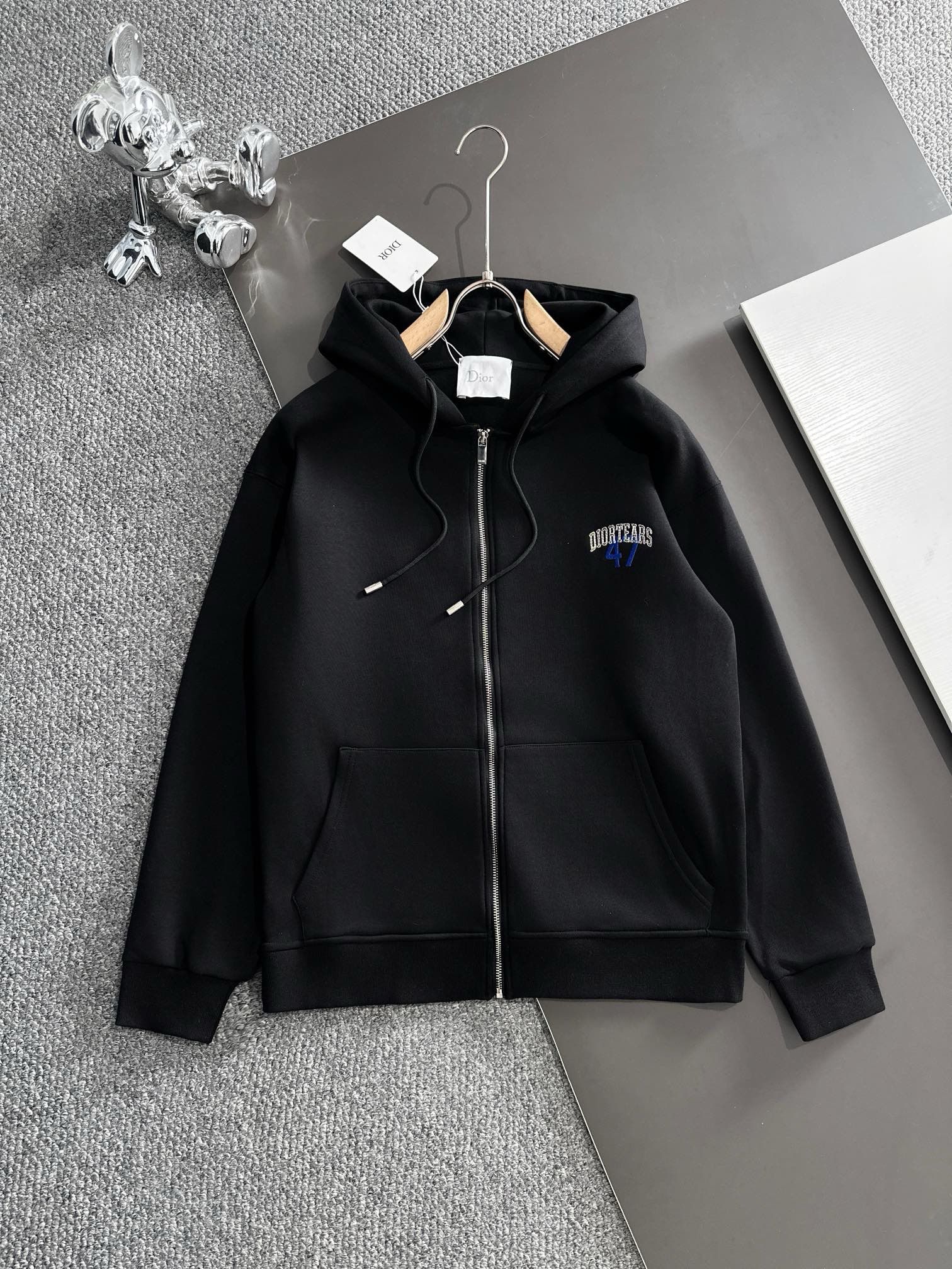 1:1 New black hoodie