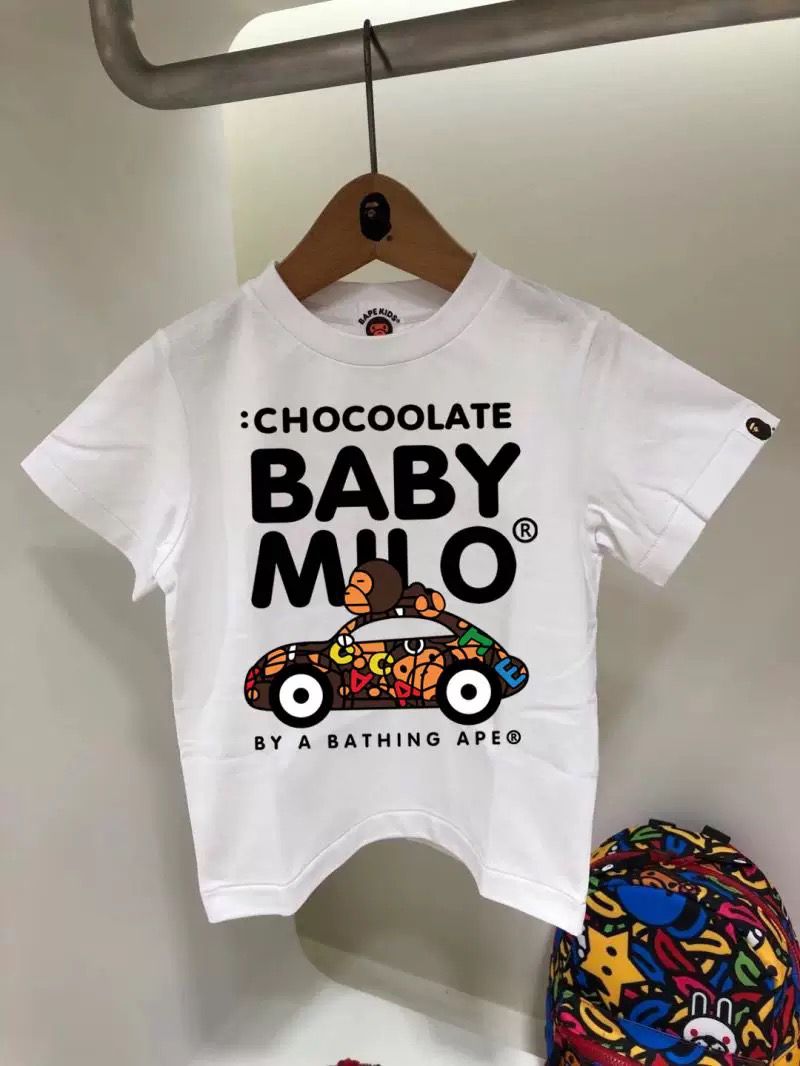 1:1 basic letter logo baby tshirt