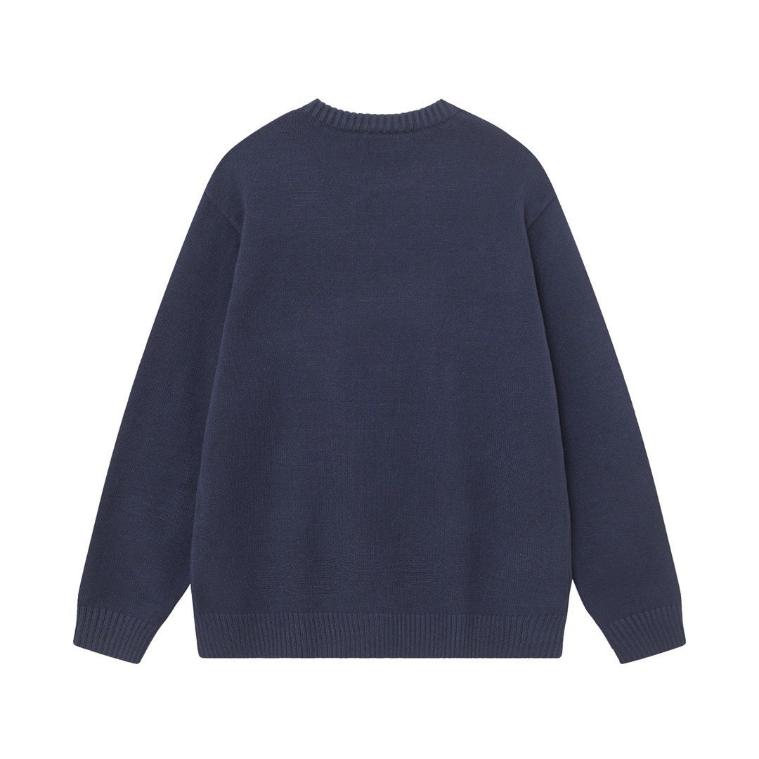 1:1 New navy blue sweater