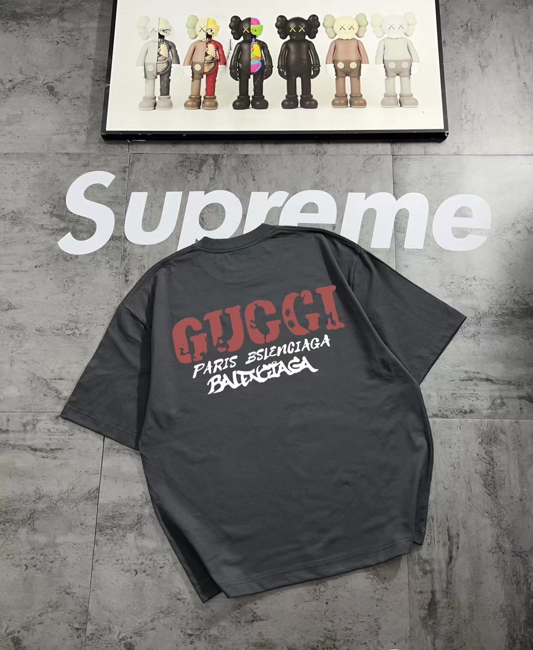 1:1 Top version men women printing logo T-shorts