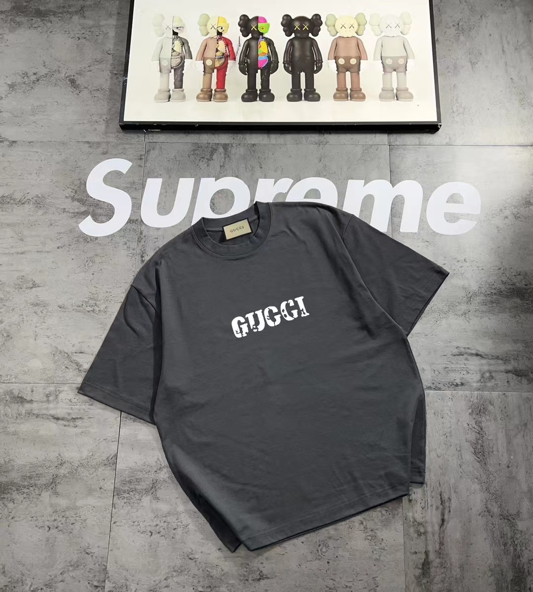 1:1 Top version men women printing logo T-shorts