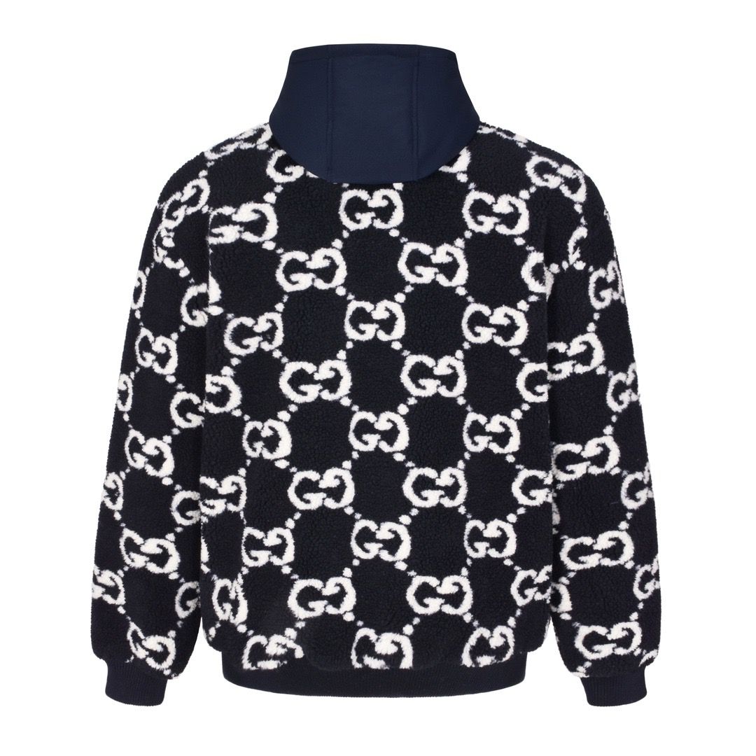 1:1 New full logo jacket
