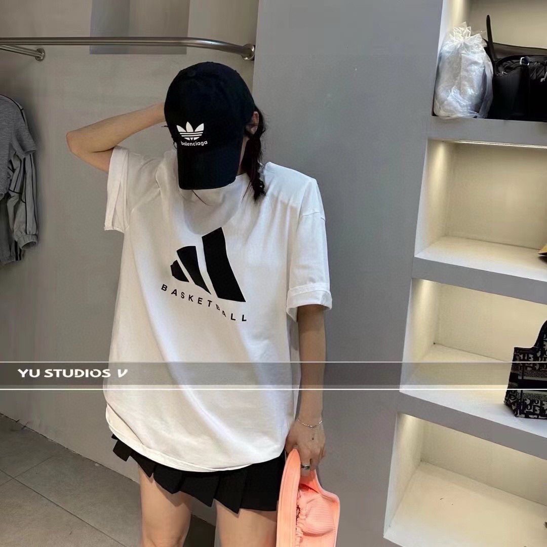 1:1 Top version men women printing logo T-shorts