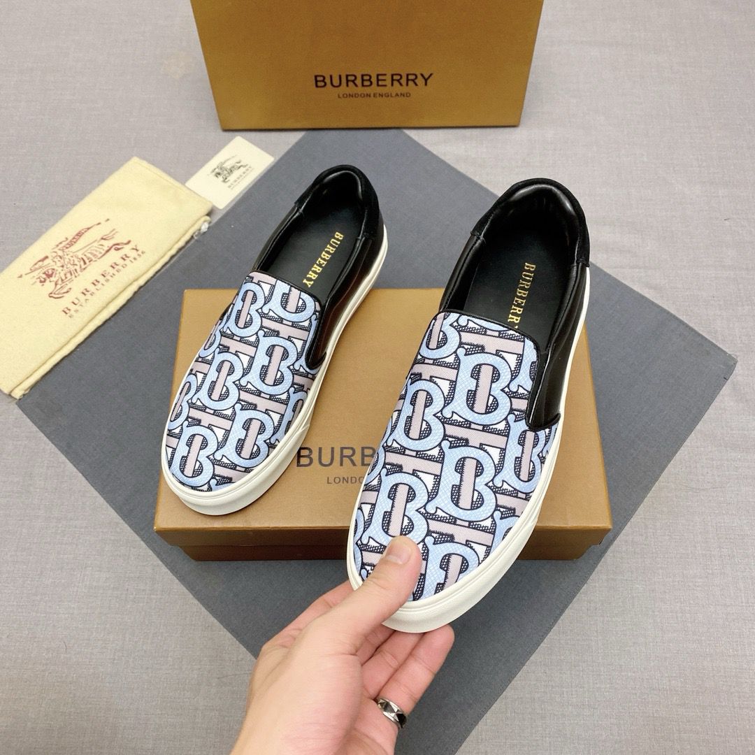 1:1 classic full logo loafers