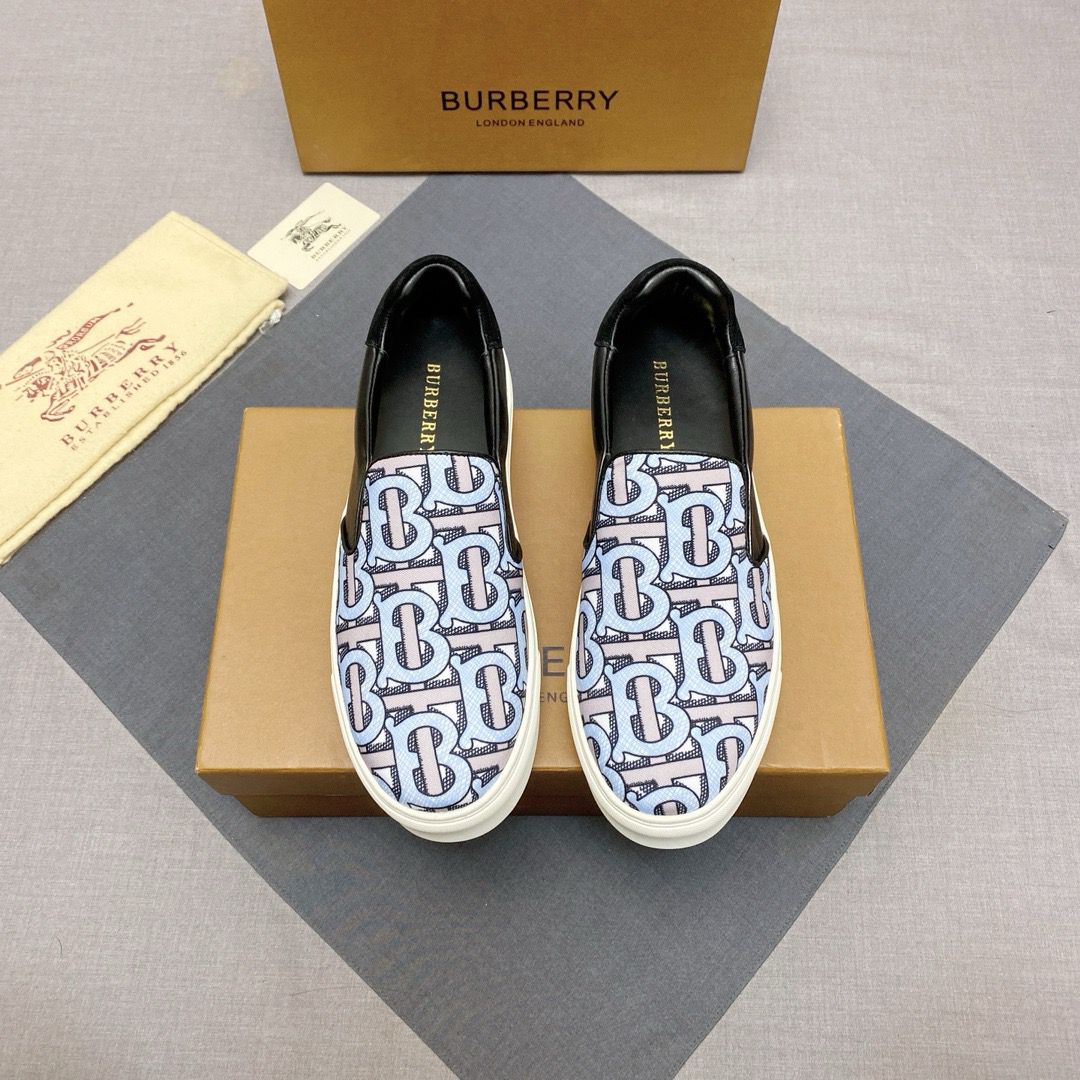 1:1 classic full logo loafers