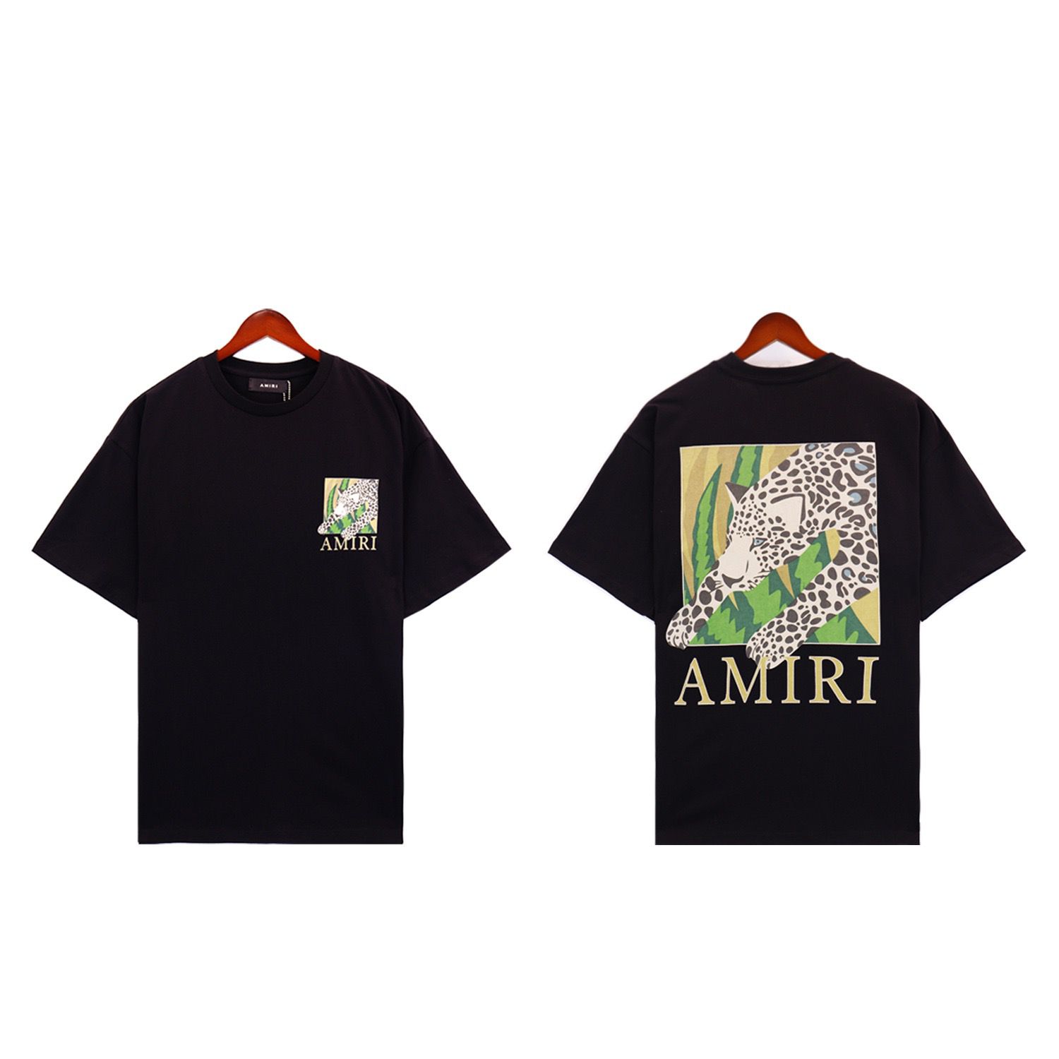 2024 New arrival leopard print tshirt