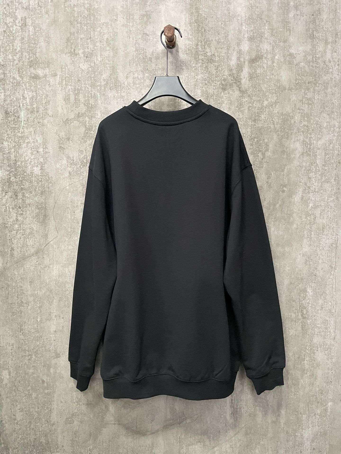 1:1 version new green logo ovrsize crewneck