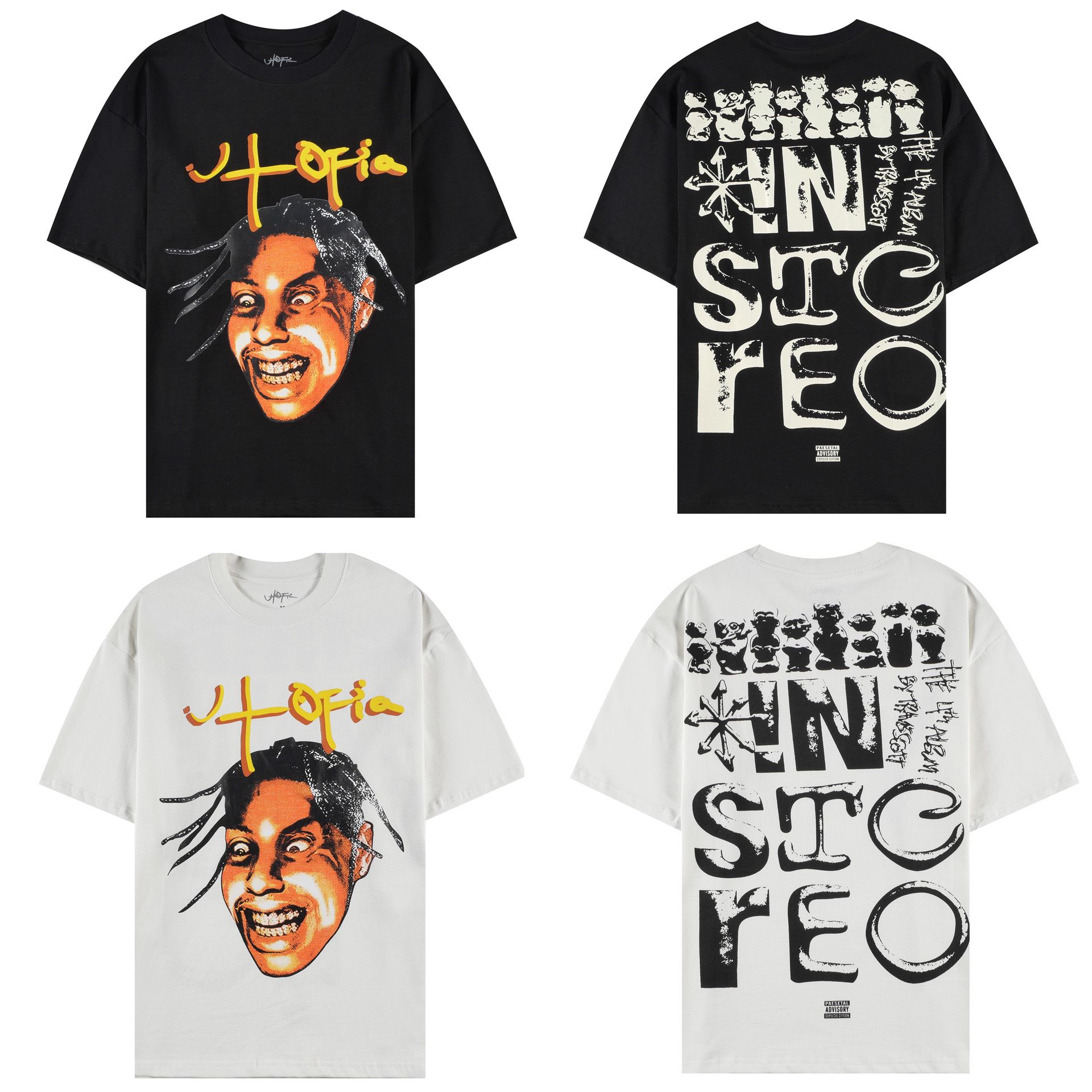 Full letter logo print tshirt