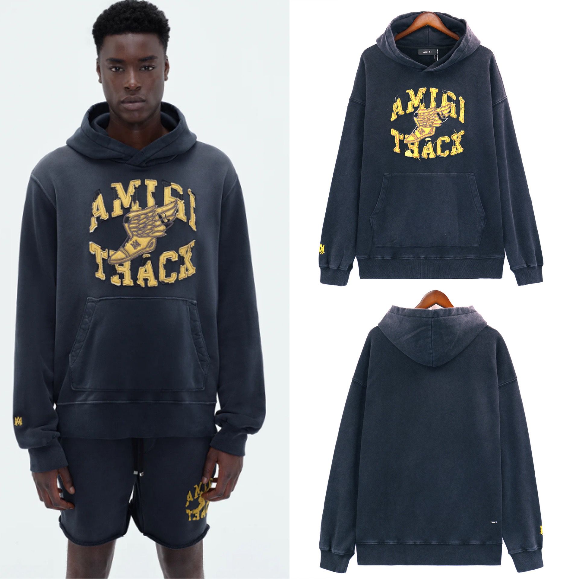 New arrival washing grey hoodie