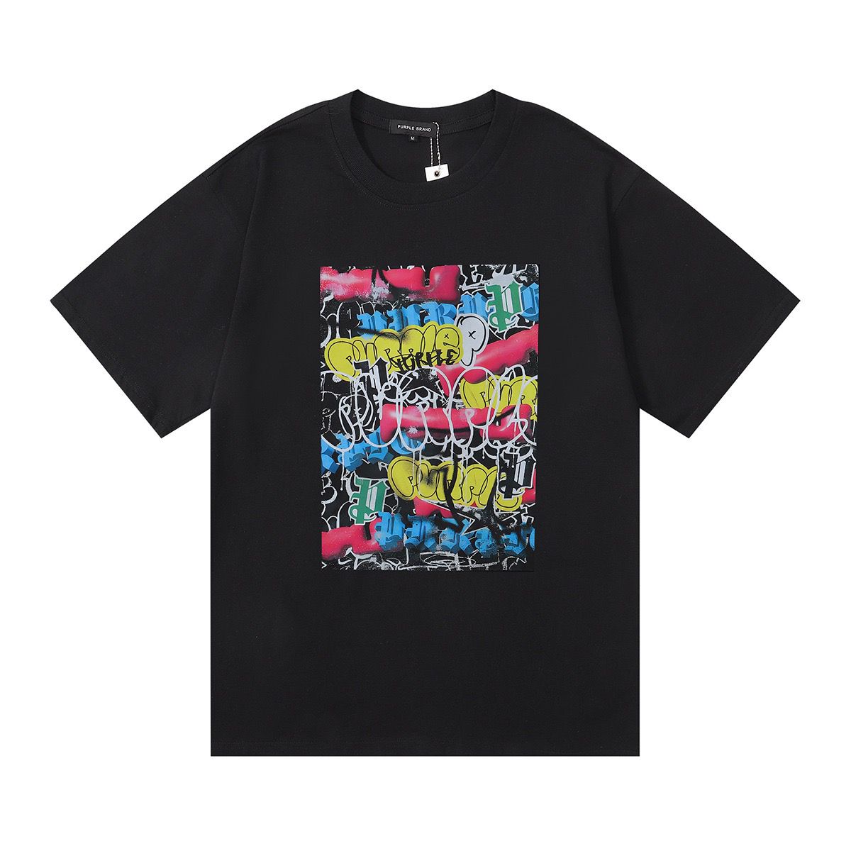 Black and white graffiti tshirt