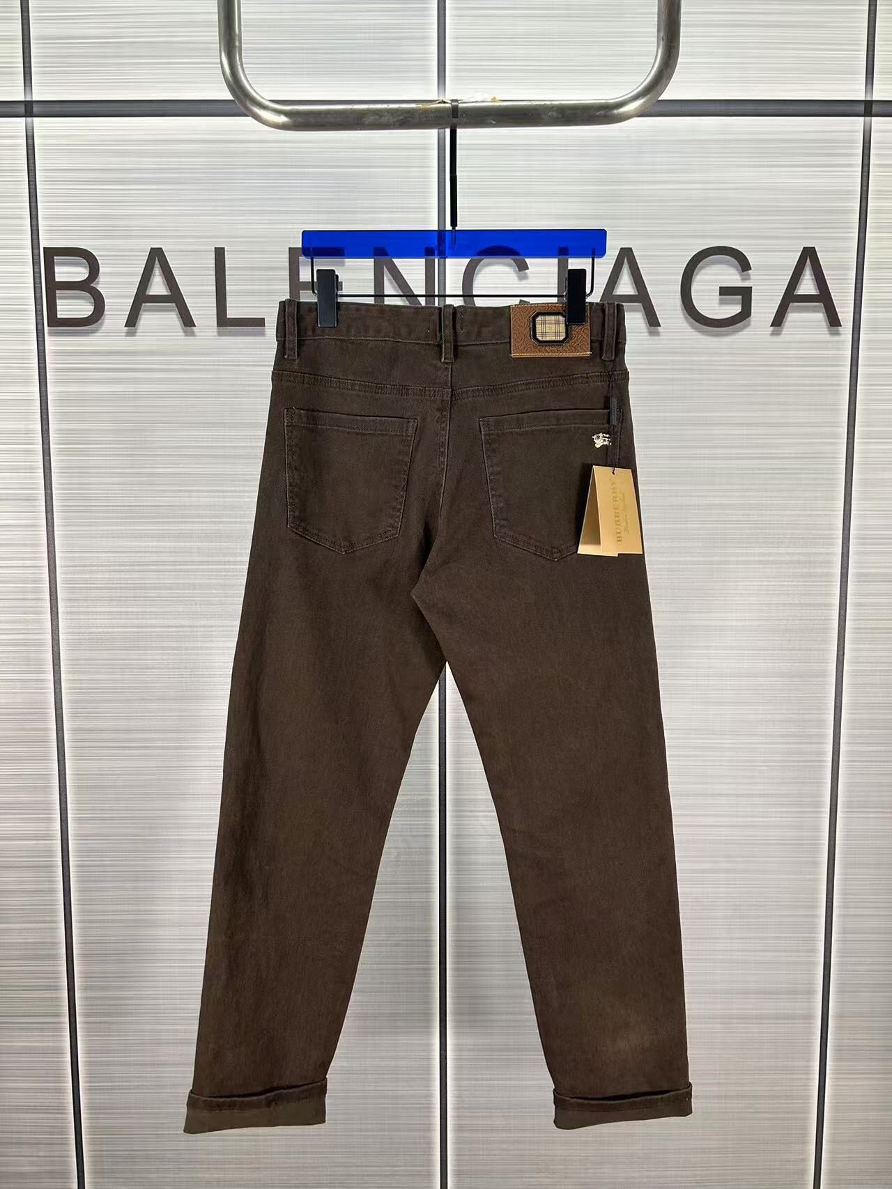 1:1 version new brown jeans