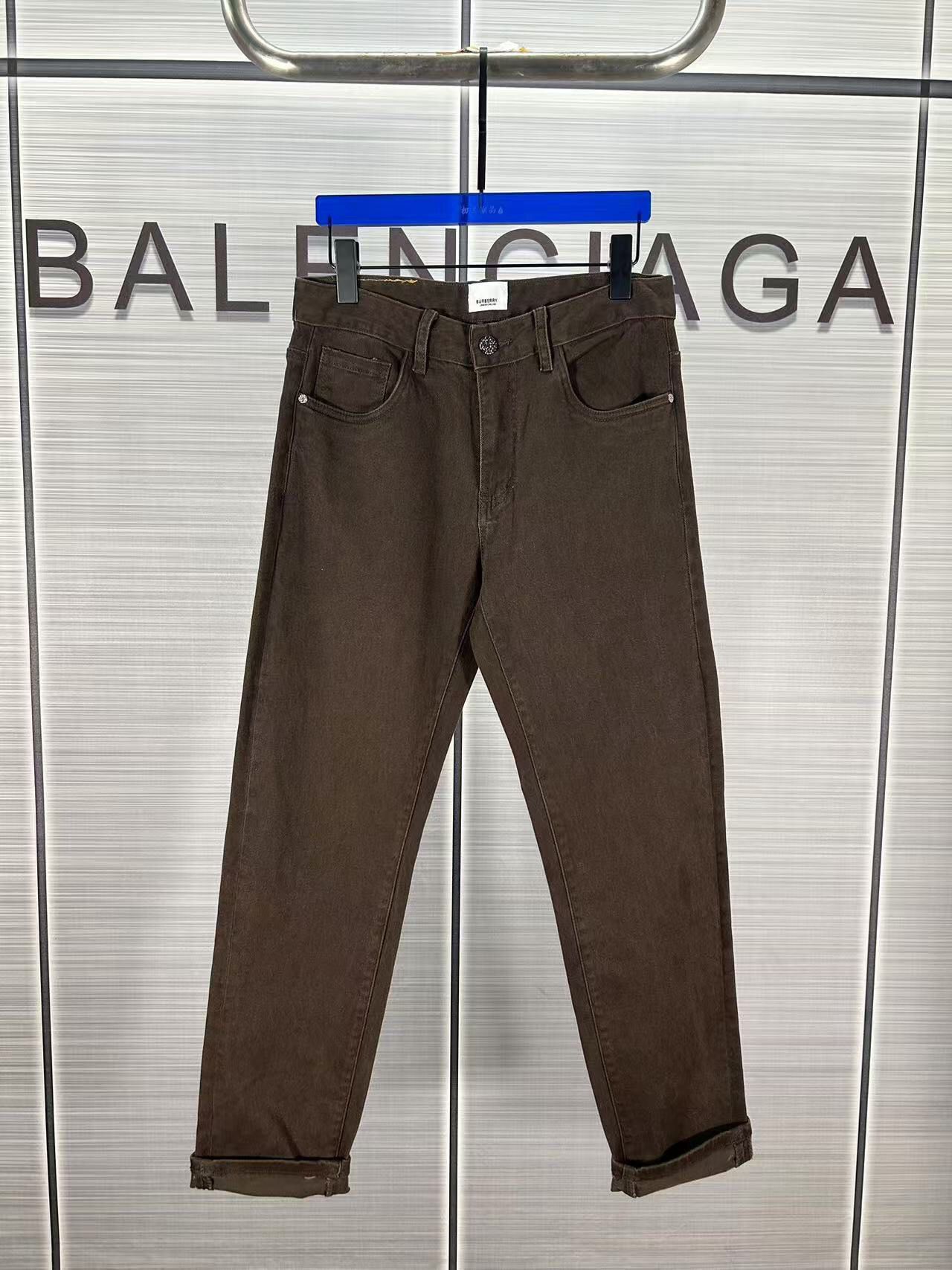 1:1 version new brown jeans