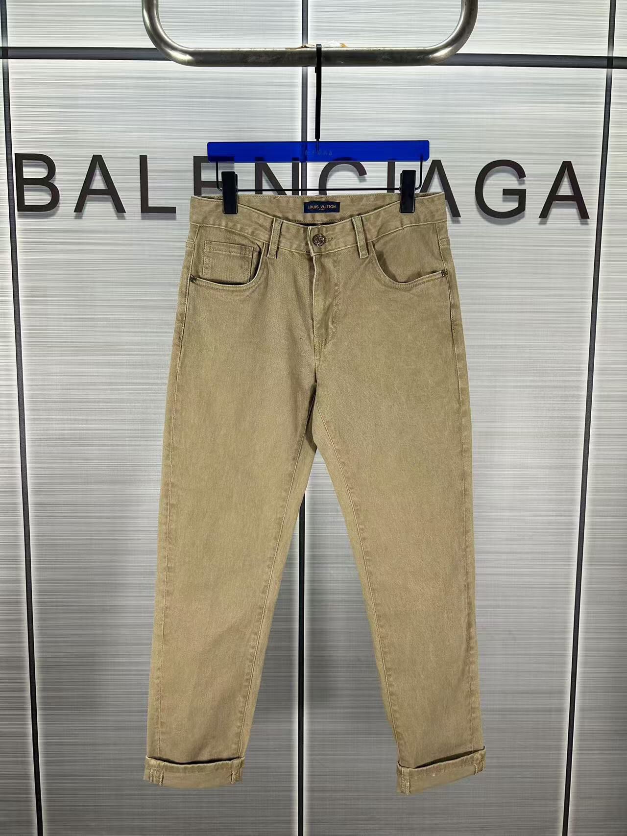 1:1 version new brown jeans