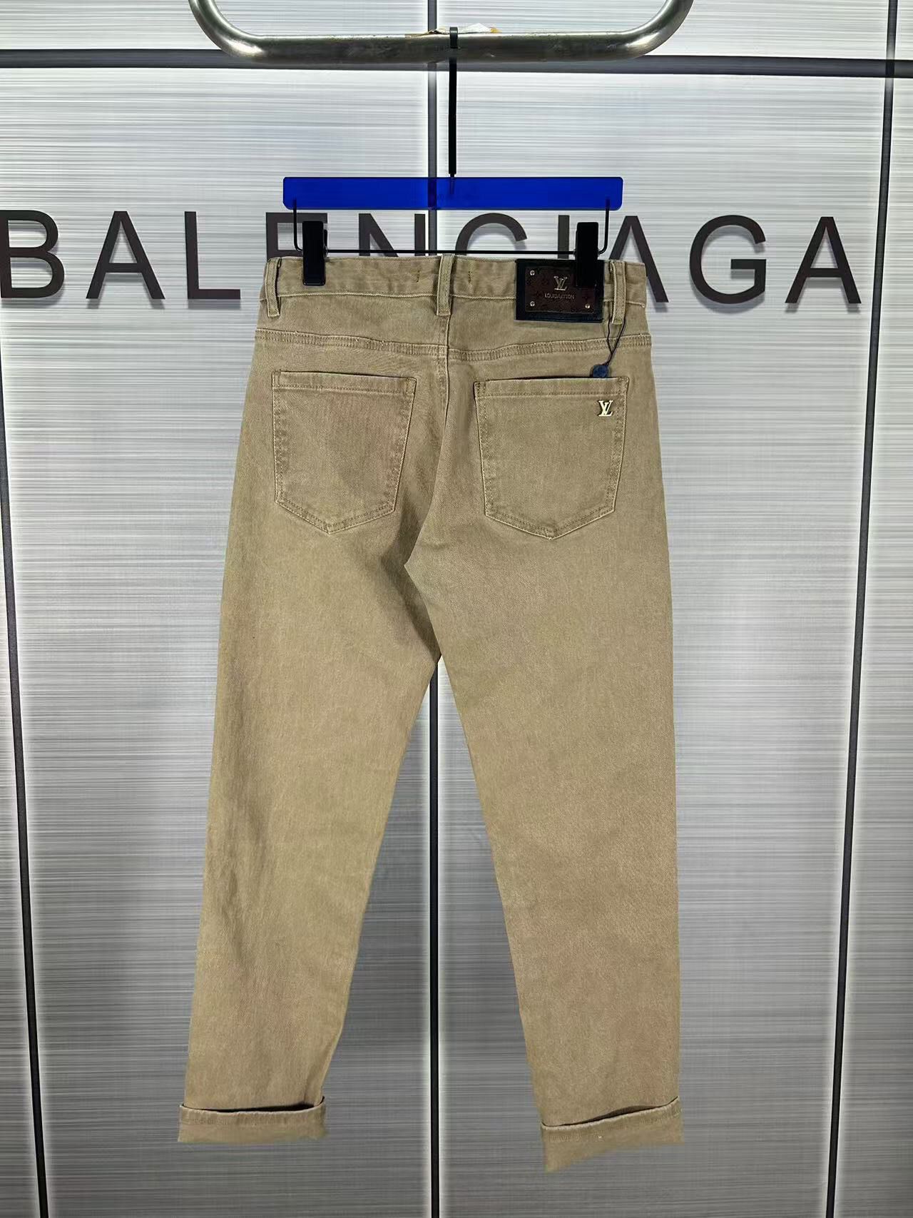 1:1 version new brown jeans