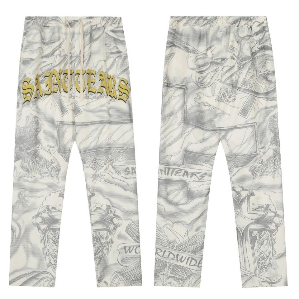 New graffiti full logo pant