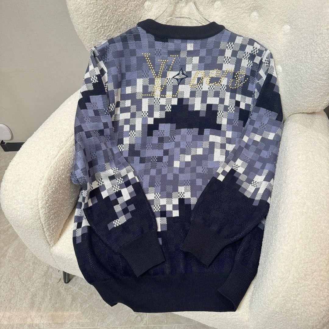 1:1 New arrival blue sweater