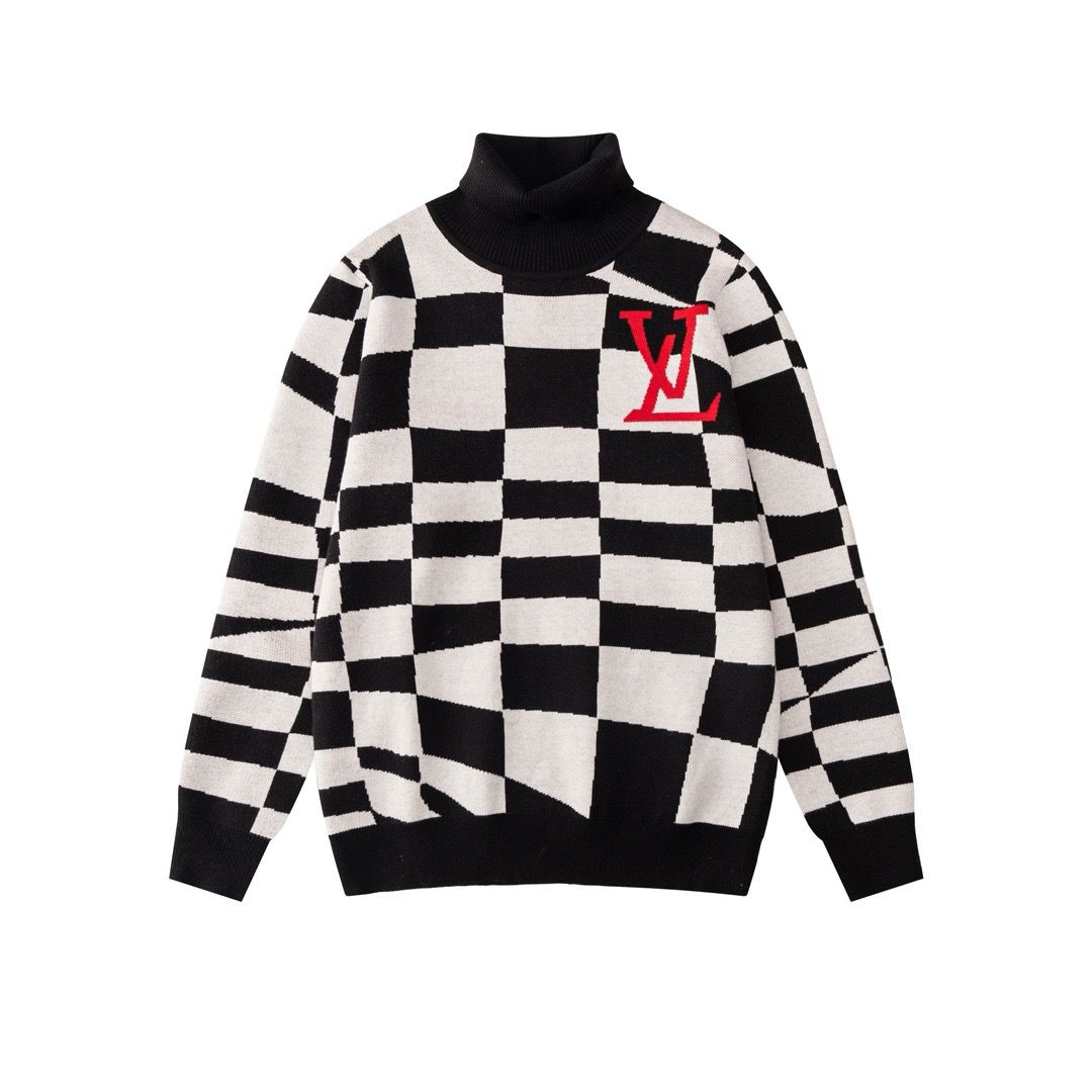 1:1 version new high neck sweater