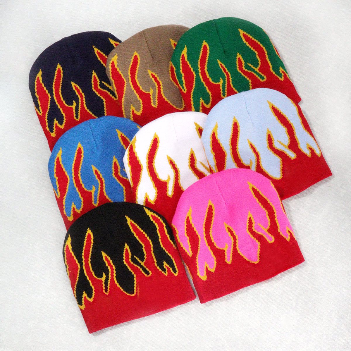 Cross-border fashion joker jacquard knitting beanie