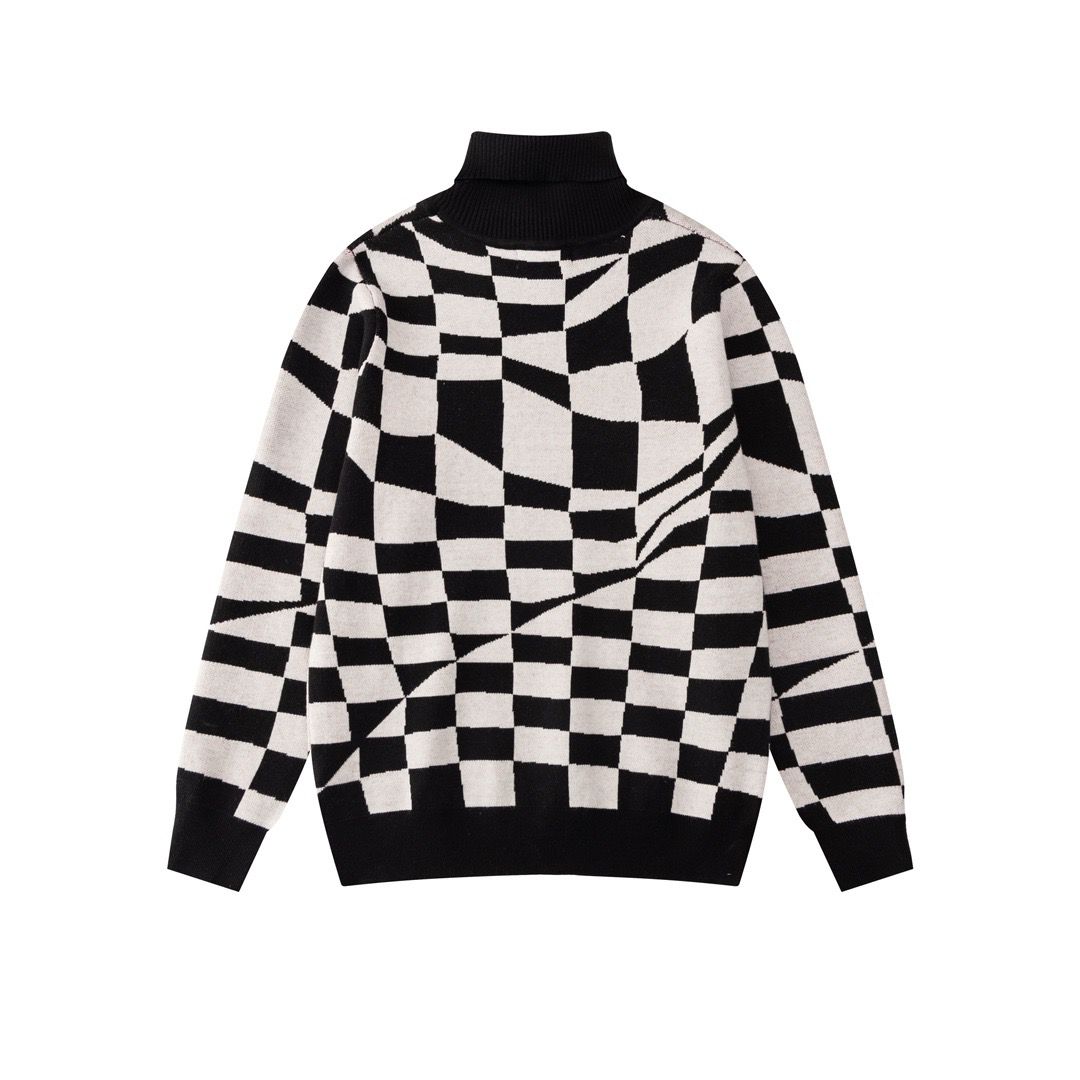 1:1 version new high neck sweater