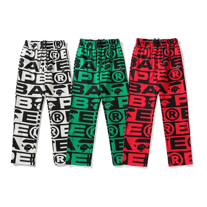 New full logo print pant