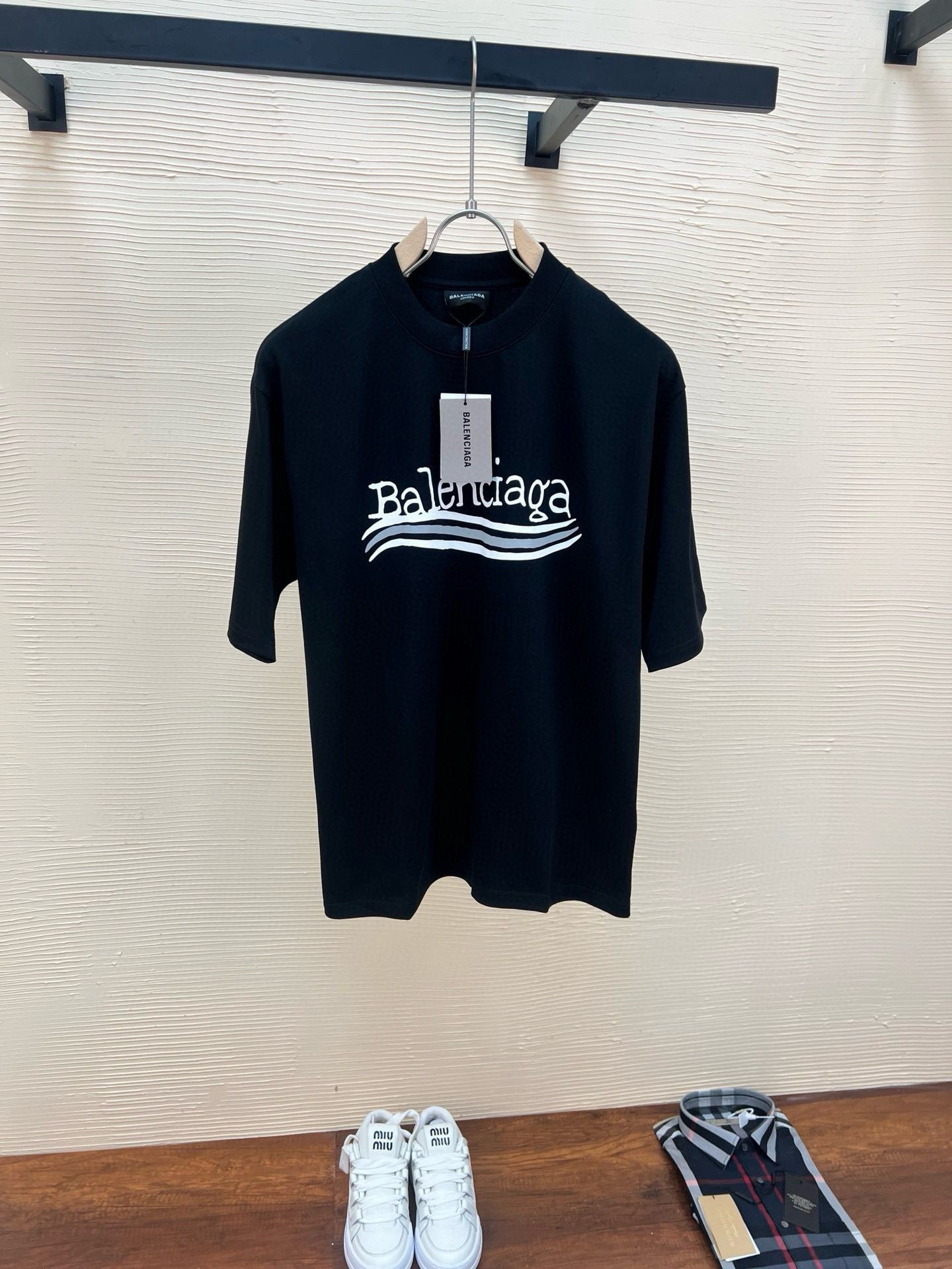 1:1 New classic logo print tshirt