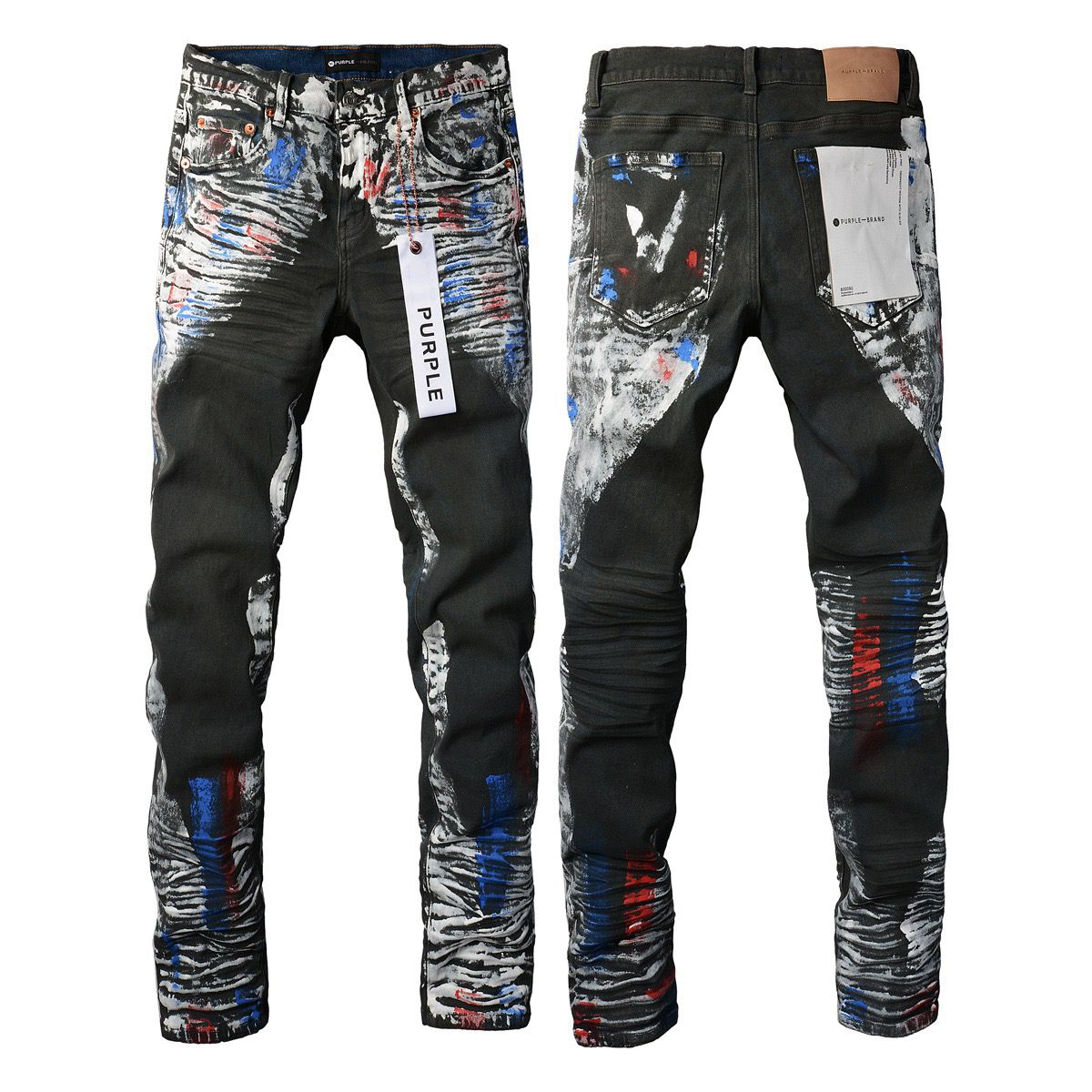 9011 graffiti black jeans
