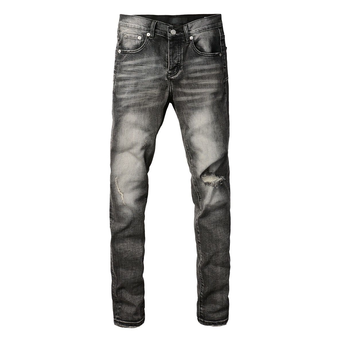 9103 new arrival blue ripped jeans
