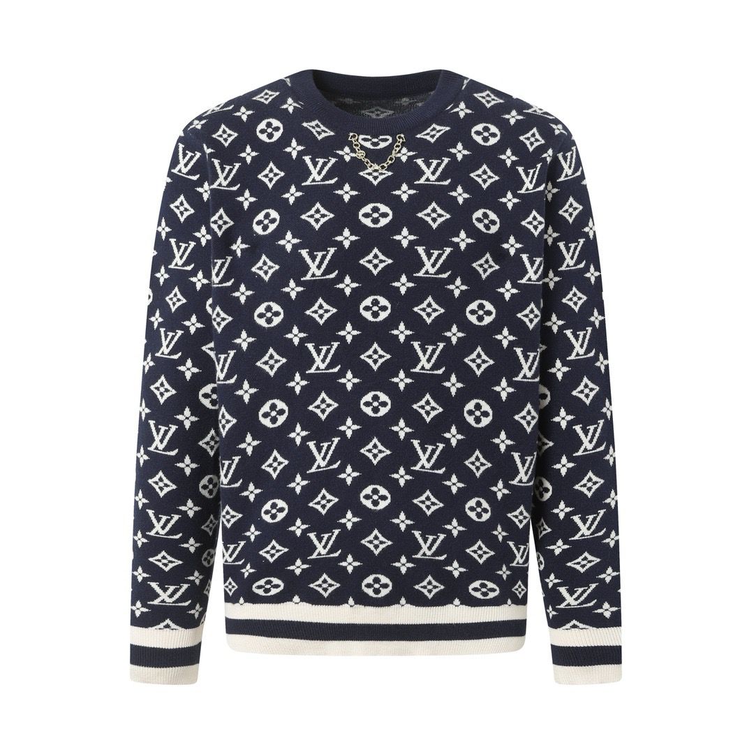 1:1 New arrival full logo print sweater