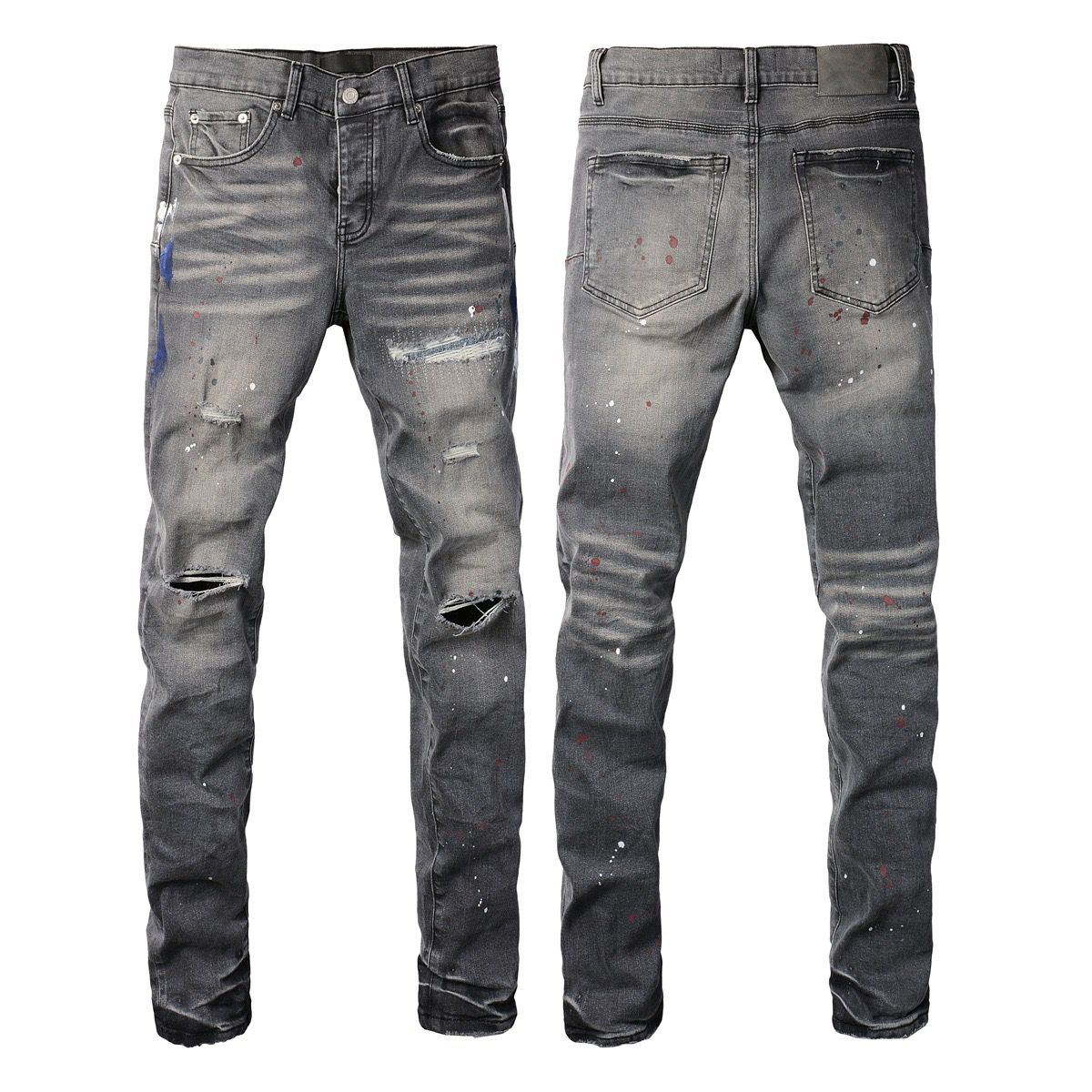 9017 smoky with painting jeans