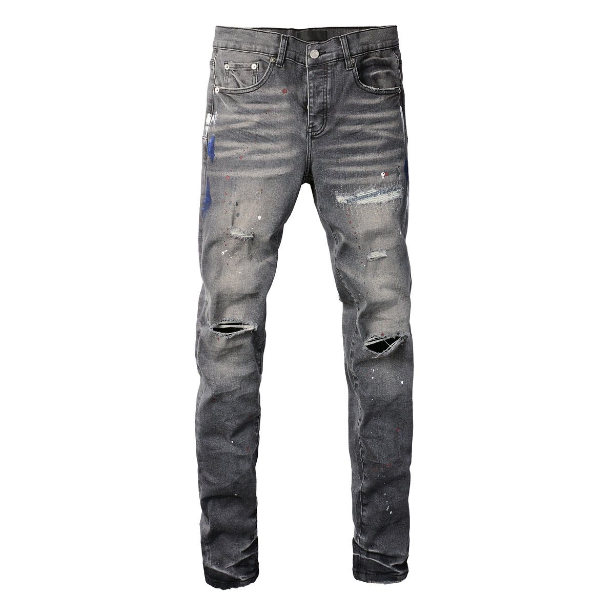 9017 smoky with painting jeans