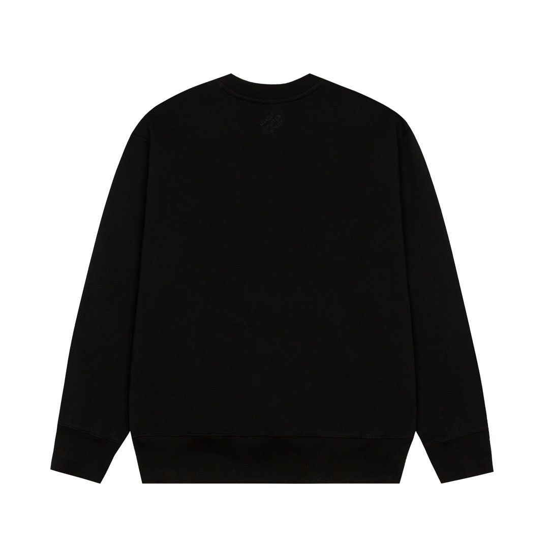 1:1 New black crewneck