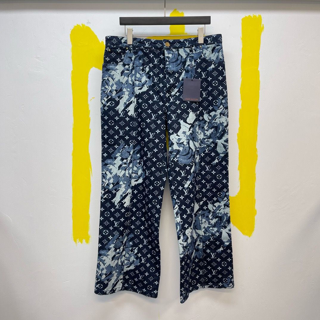 1:1 New monogram jeans
