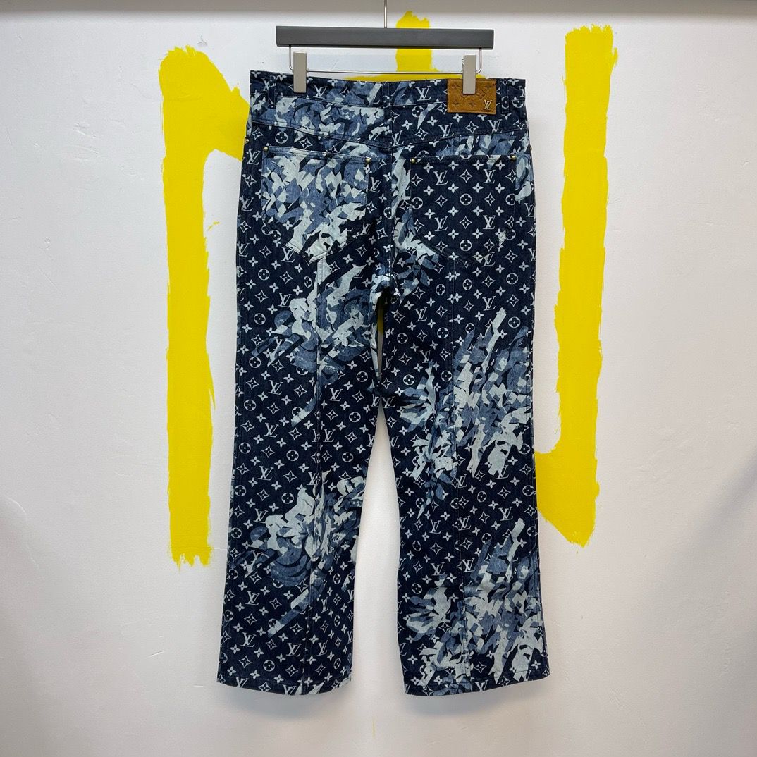 1:1 New monogram jeans