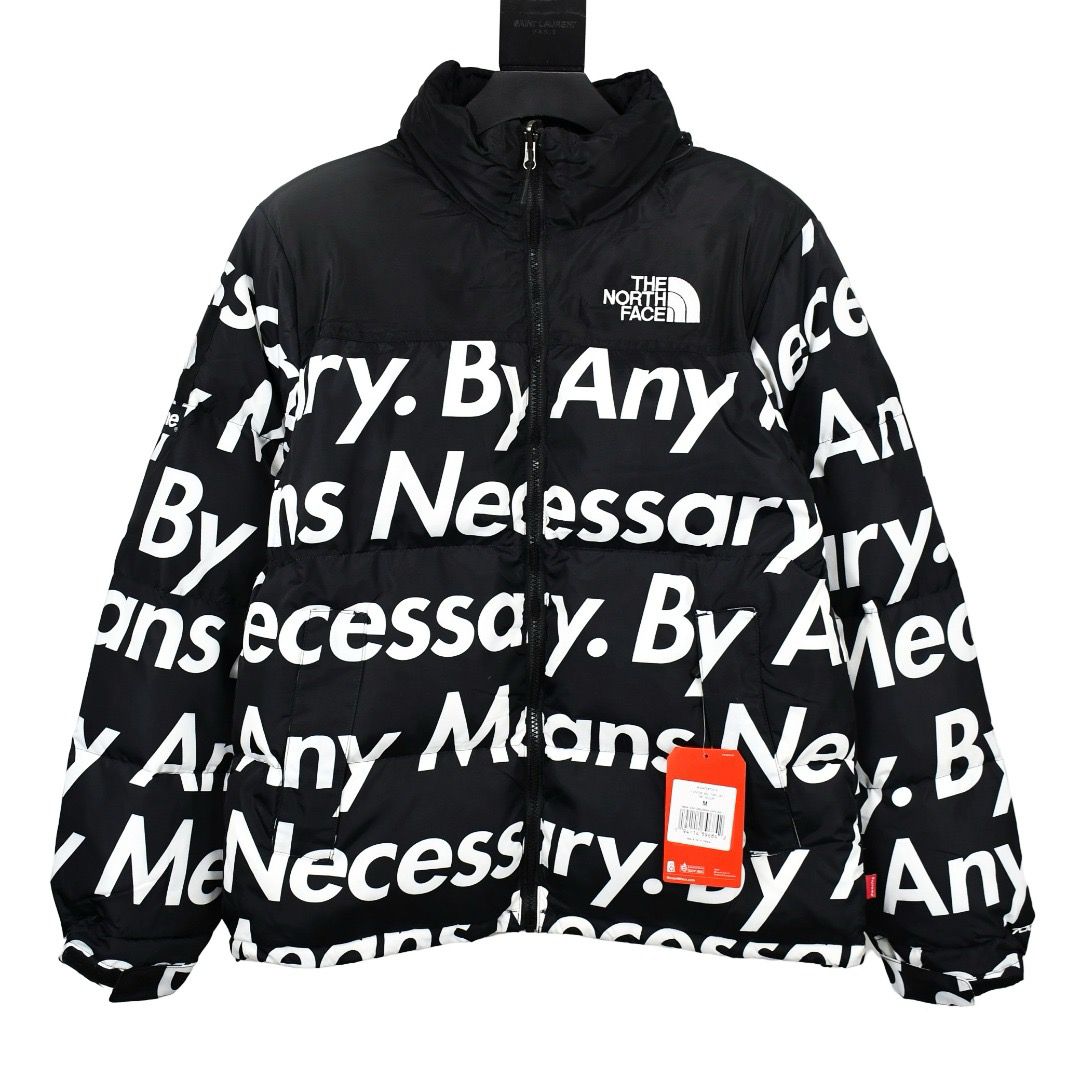 1:1 New sup X  TNF collab down jacket