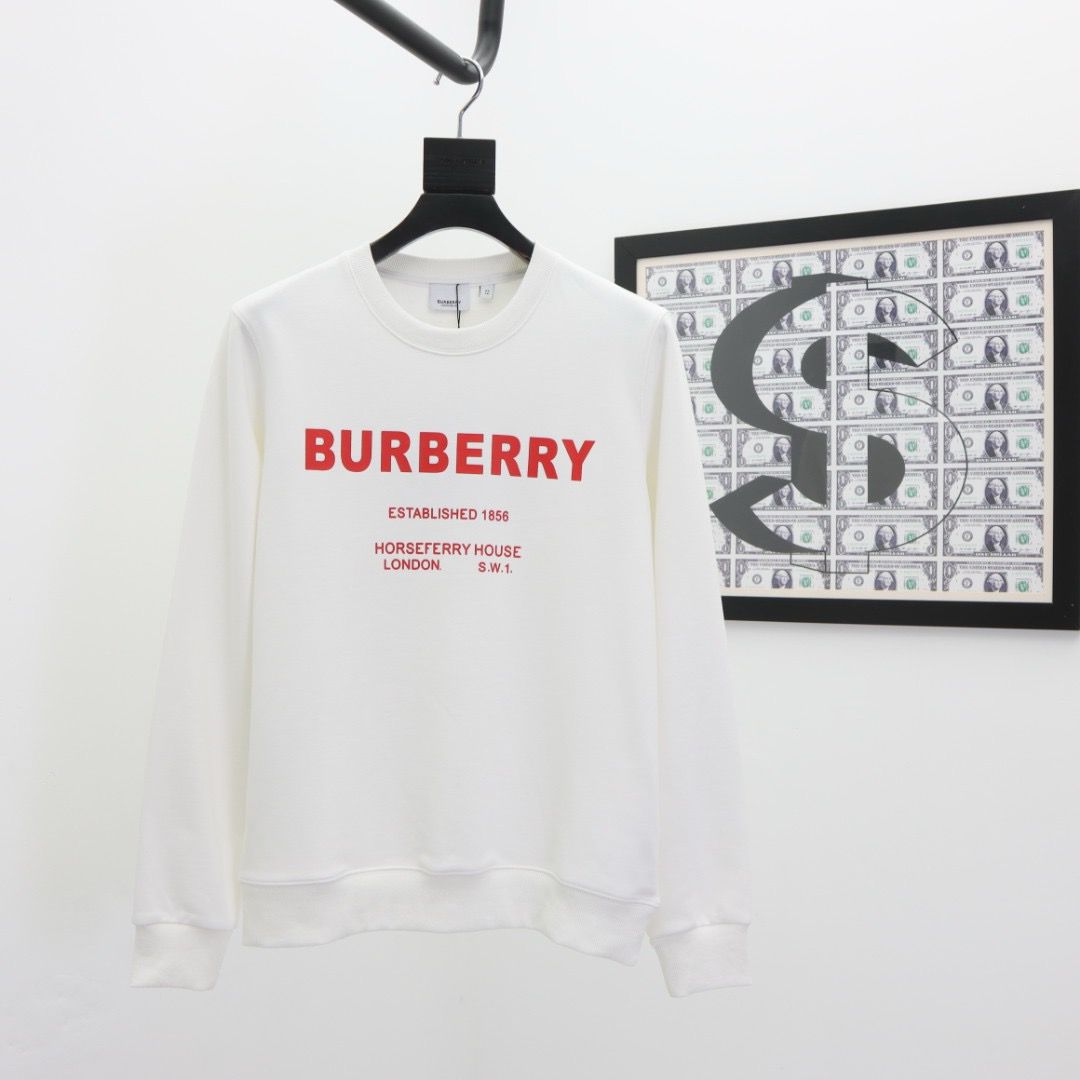 New arrival letter logo print crewneck