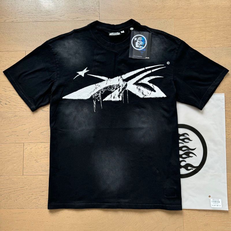 New arrival washing black classic tshirt