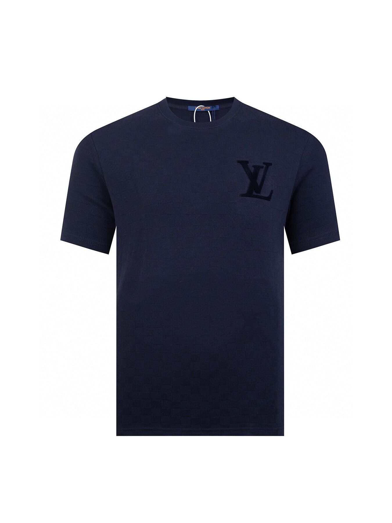 1:1 New release fleece logo tshirt