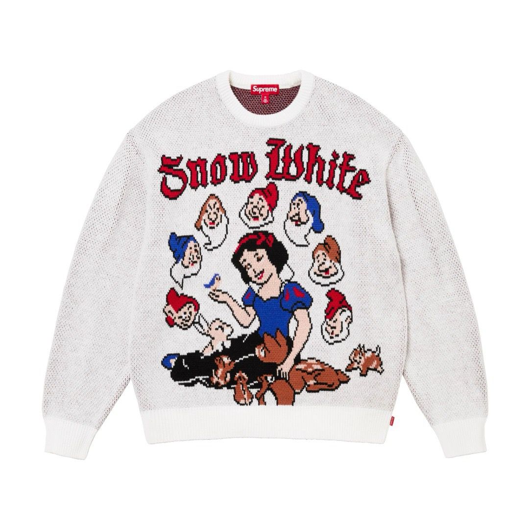 1:1 New released snow white sweater