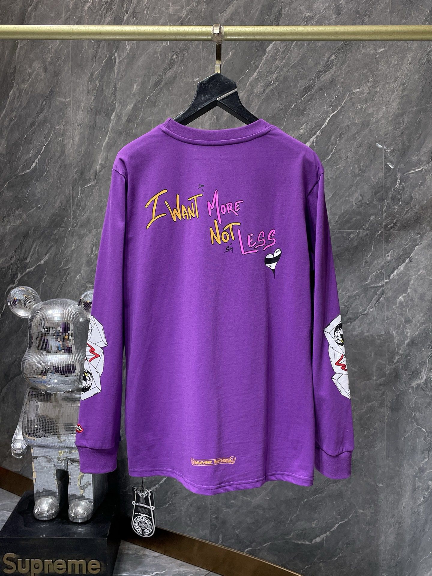 New arrival purple long sleeve