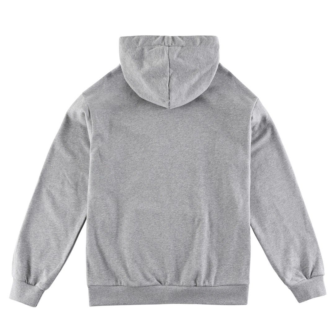 1:1 New basic grey hoodie