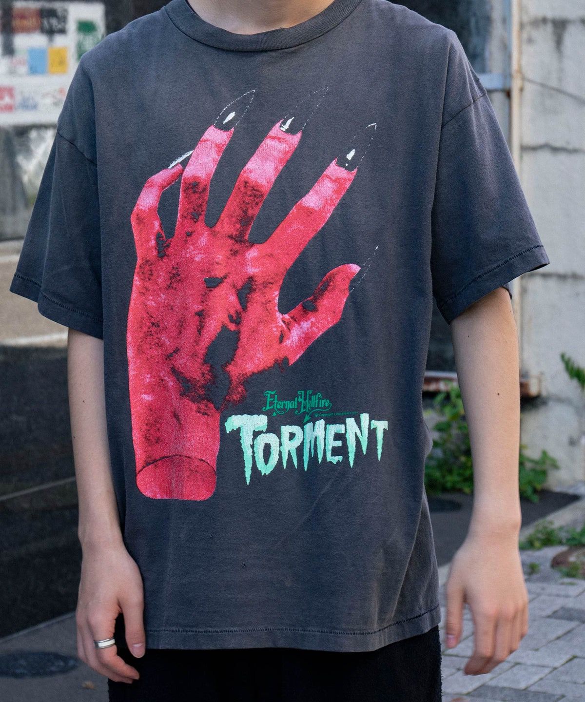 New washing hand print tshirt