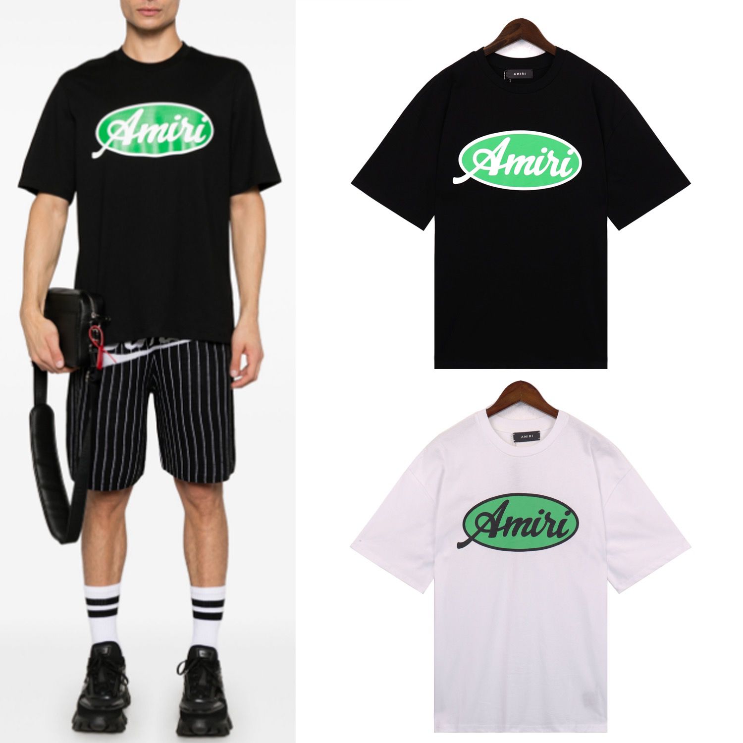 Simple green logo tshirt