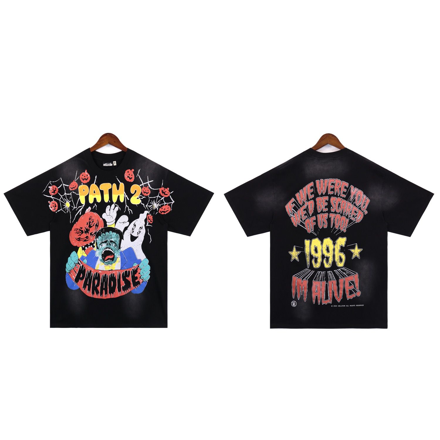 Washing path 2 print tshirt