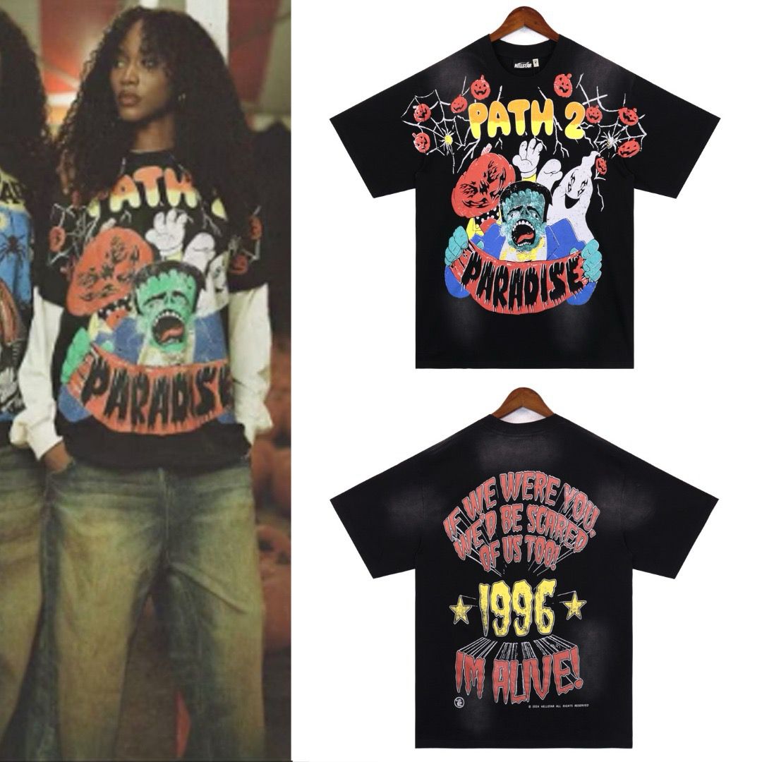 Washing path 2 print tshirt