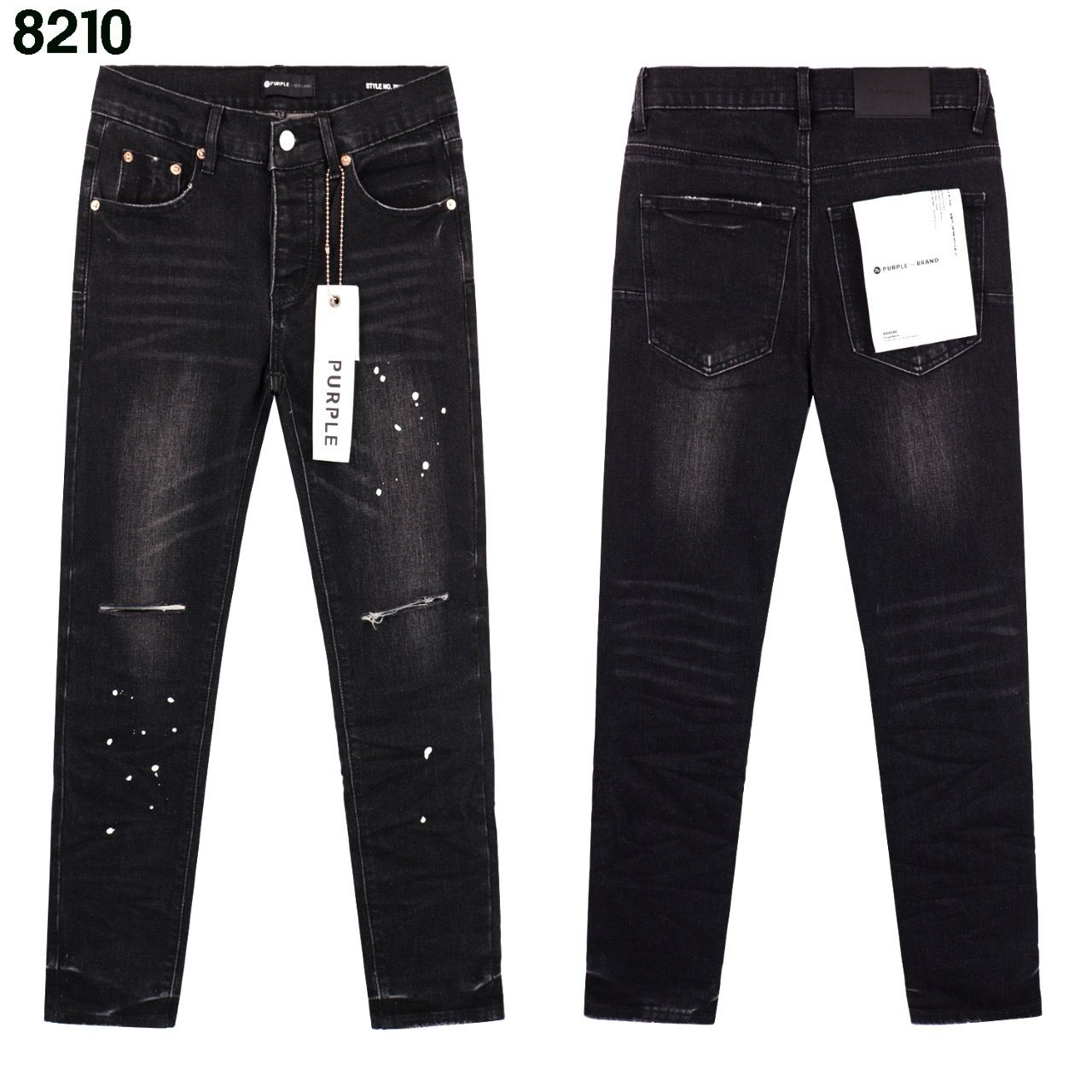 New black no.8210 jeans