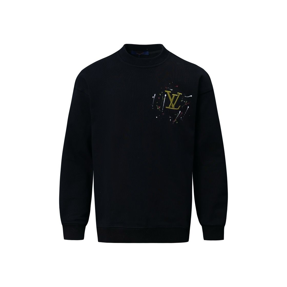 1:1 New embroidery logo crewneck
