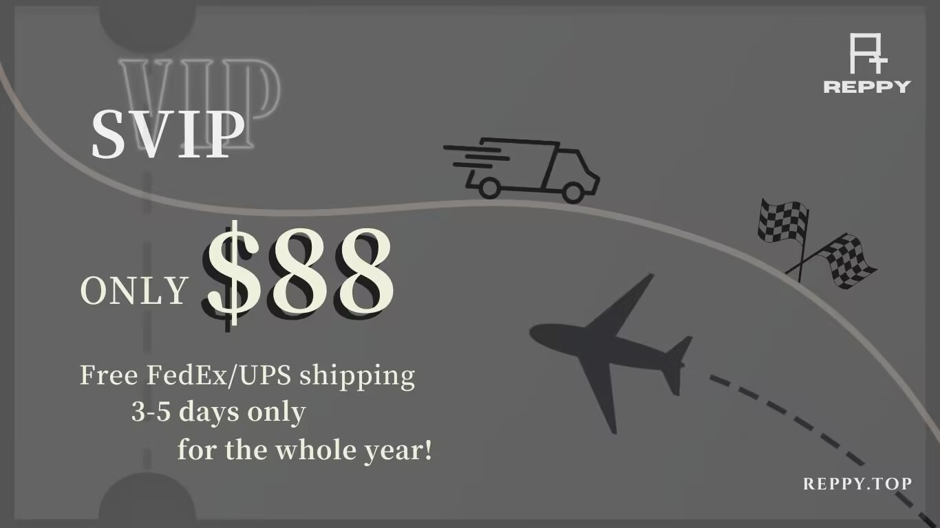 SVIP FedEx / UPS FREE FOR WHOLE YEAR