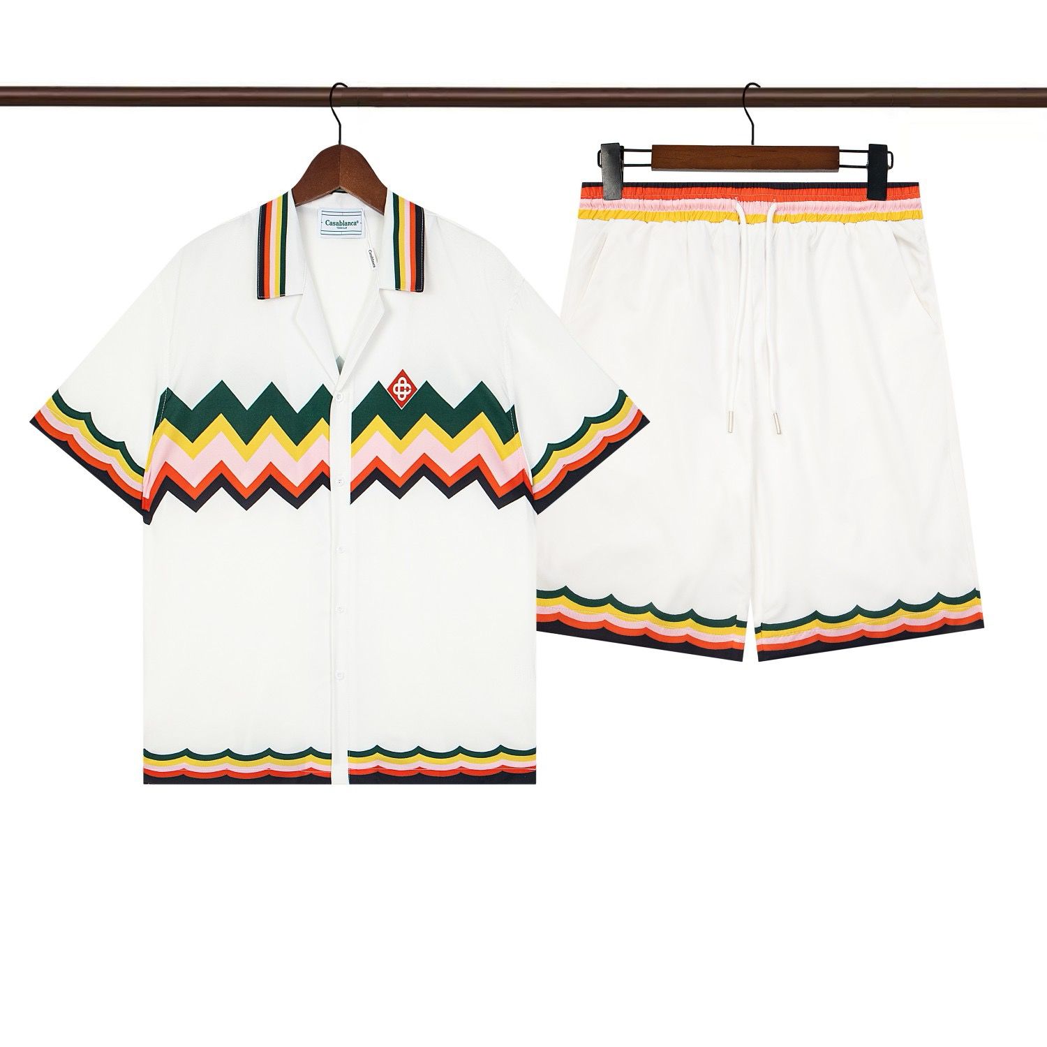 Graffiti special shirt short set