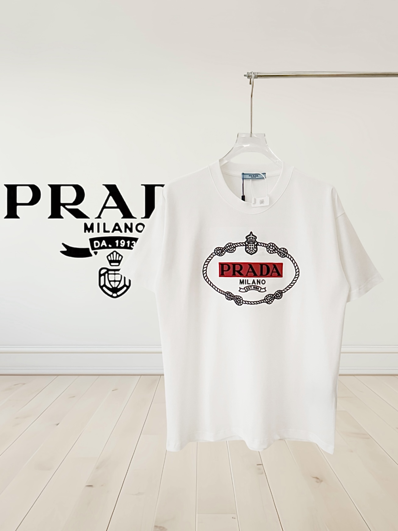 simple Pra@d_ T-shirt